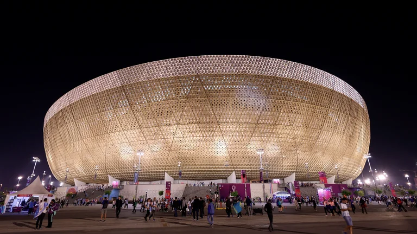 Tragedia en Qatar: un guardia de seguridad murió tras caer desde las gradas del Estadio Lusail