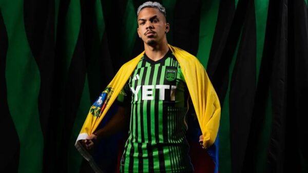 Dani Pereira, jugador venezolano del Austin FC de la MLS. Foto: Austin FC