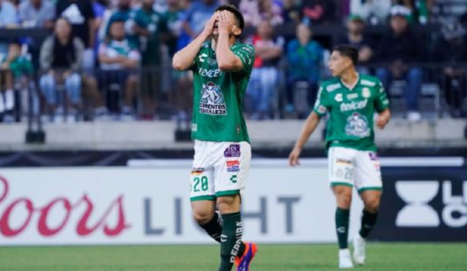 León tuvo ventaja, pero al final se llevó la derrota en la Leagues Cup.