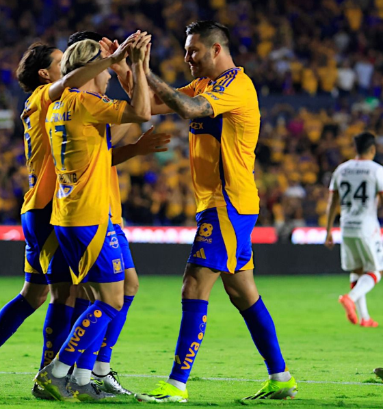 Tigres gana 2-1 a Toluca