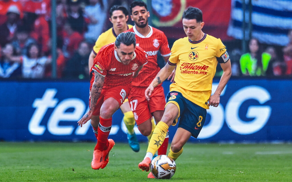 América goleó 4-0 a Toluca y avanzó a la semifinal | Foto: @ClubAmerica