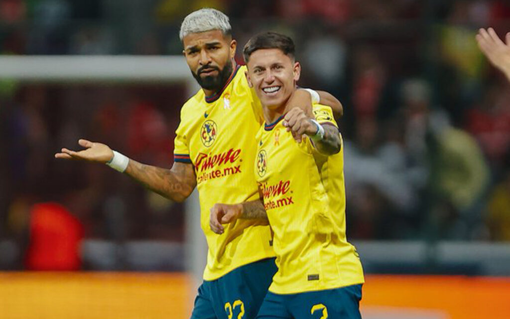 América goleó 4-0 a Toluca y avanzó a la semifinal | Foto: @ClubAmerica