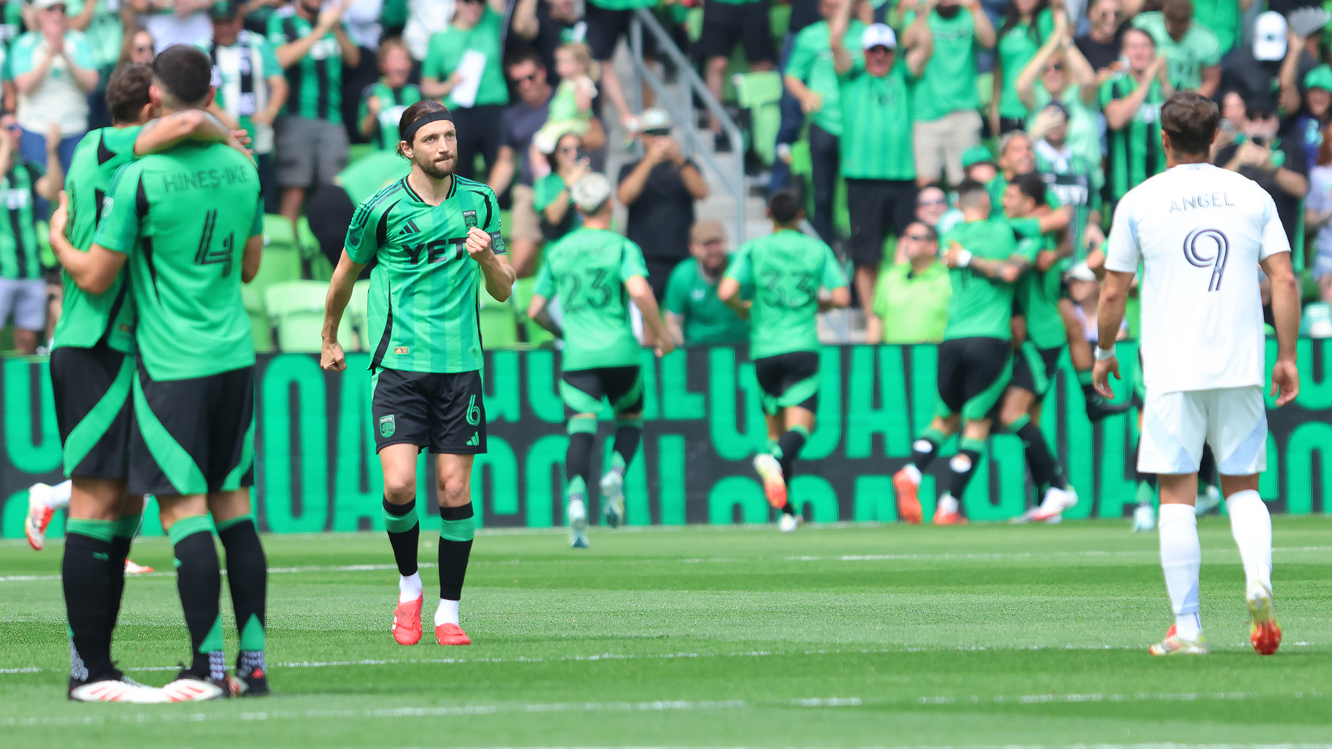 Austin FC venció a San Diego FC 2-1 en el Q2 Stadium | Foto: Club Deportes / Jorge Iturralde