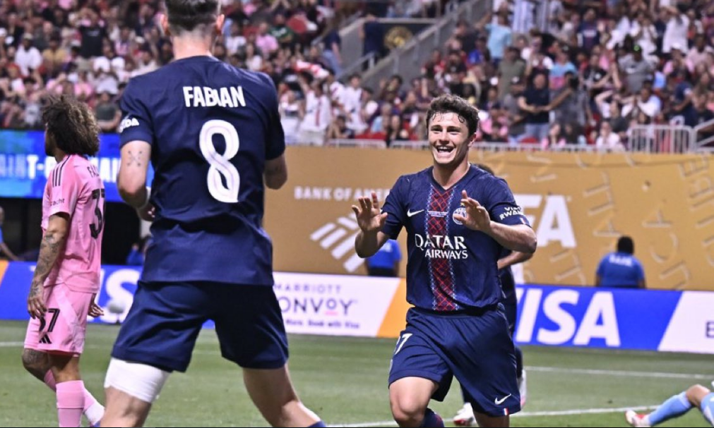 El PSG aplastó al Inter Miami