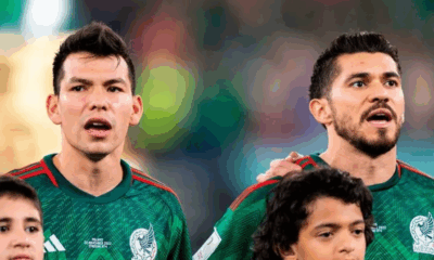Hirving Lozano y Henry Martín