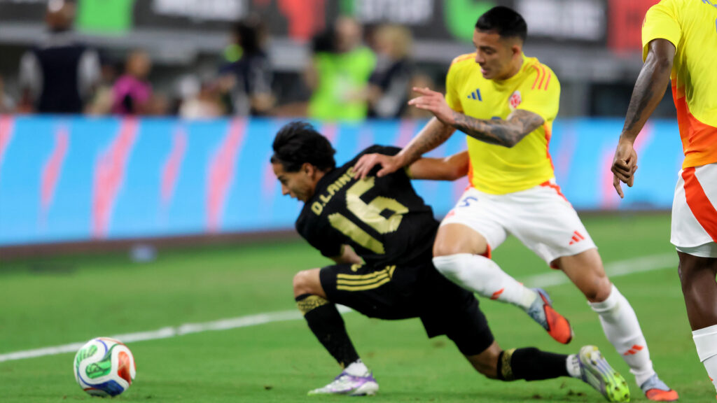 Colombia goleó a México 4-1 en amistoso | Foto: Club Deportes / Jorge Iturralde