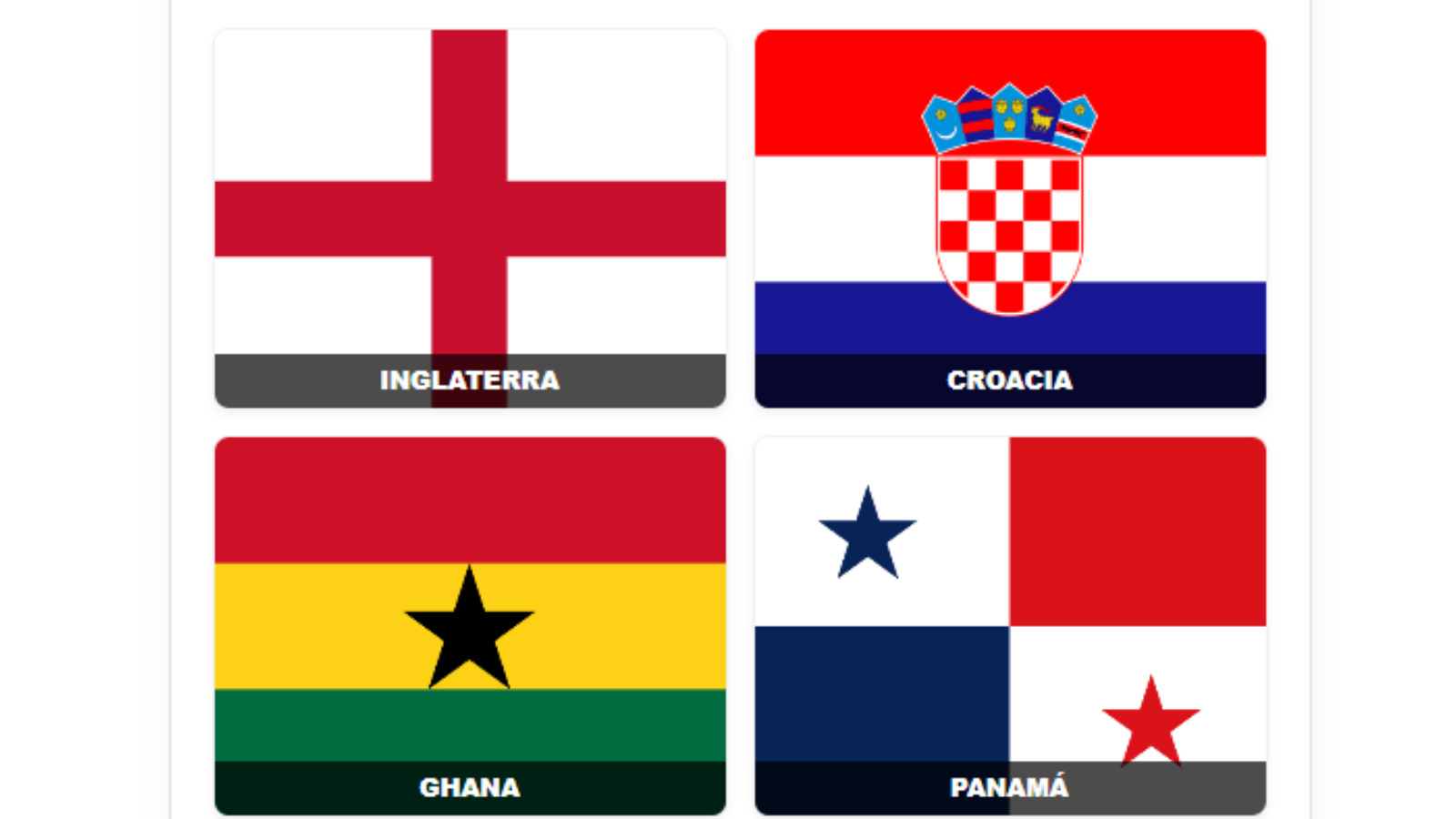England flag: white field with a red cross (St George's Cross)